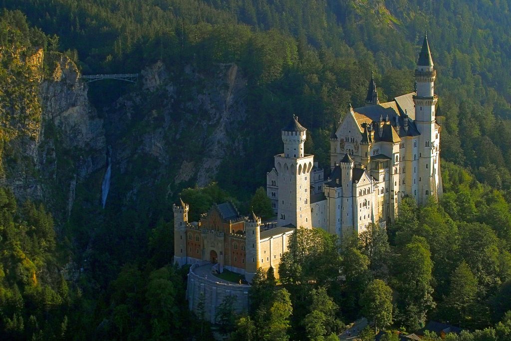 itinerario castello di neuschwanstein