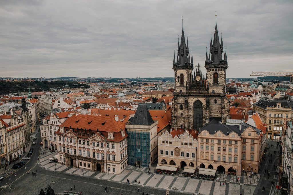 itinerario praga